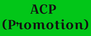 Assured Career Progression (ACP)